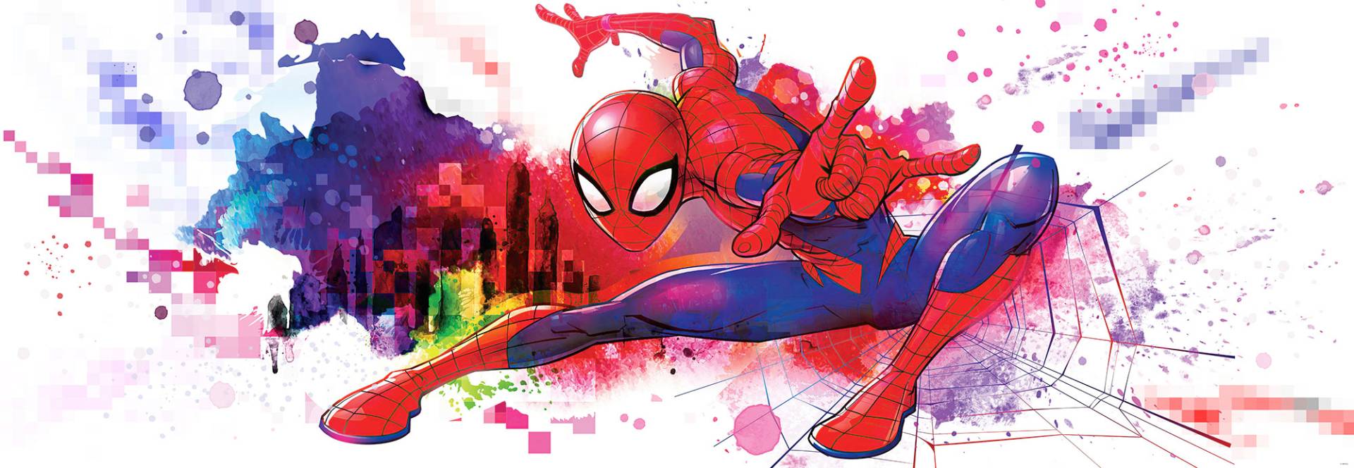Komar Fototapete "Spider-Man Graffiti Art" von Komar