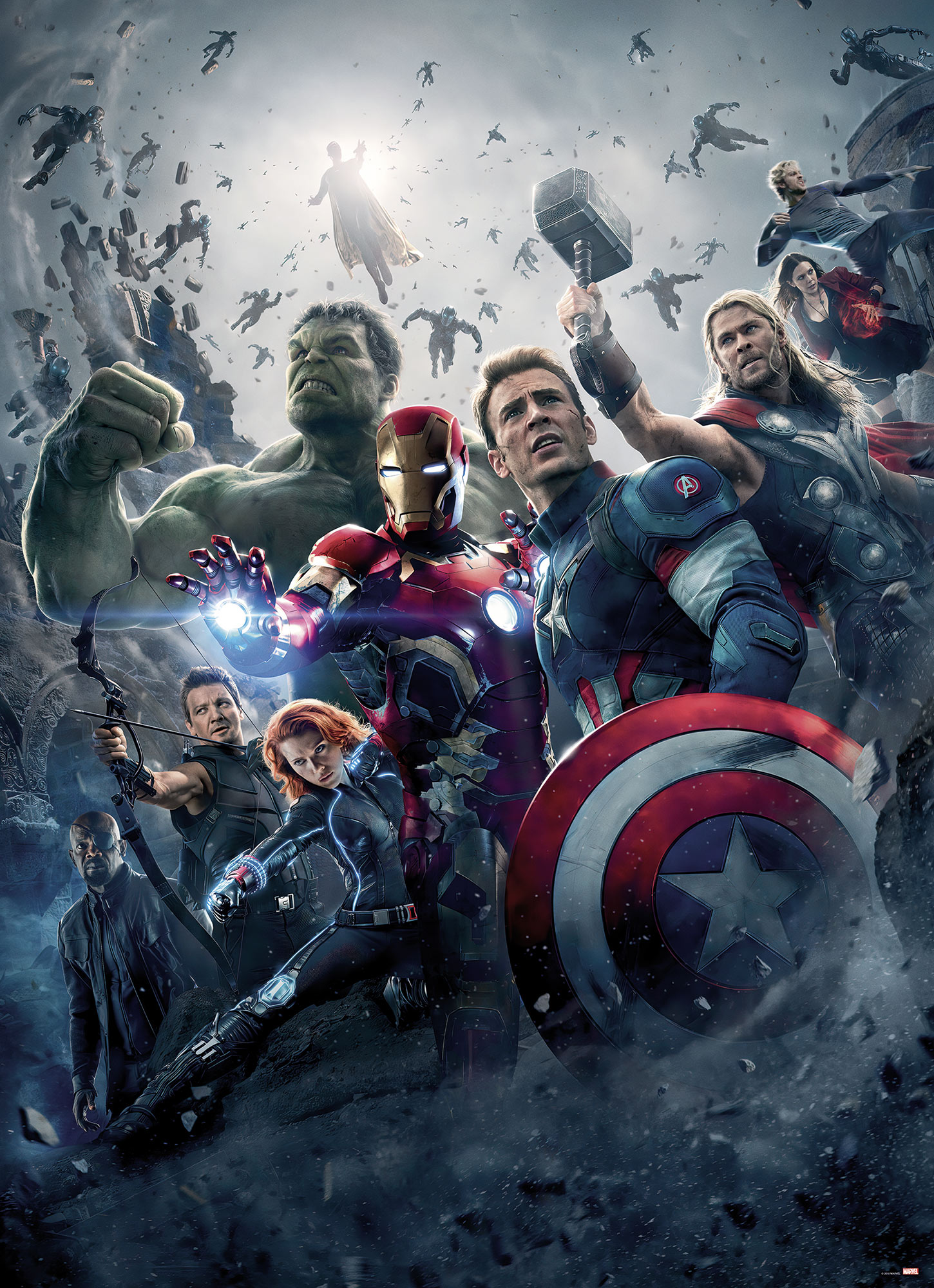 Komar Fototapete "Avengers Age of Ultron Movie Poster" von Komar