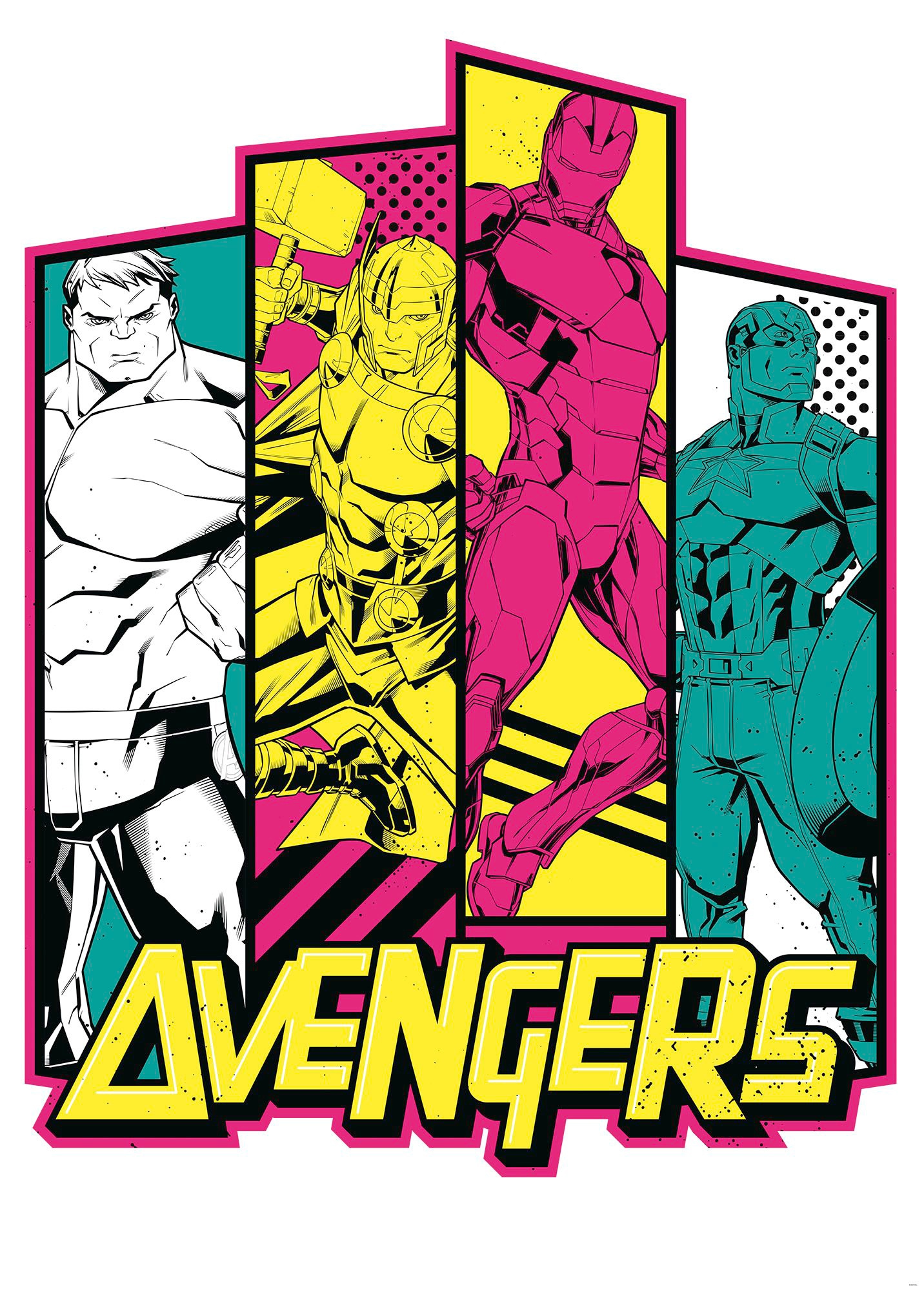 Komar Vliestapete "Avengers Flash" von Komar