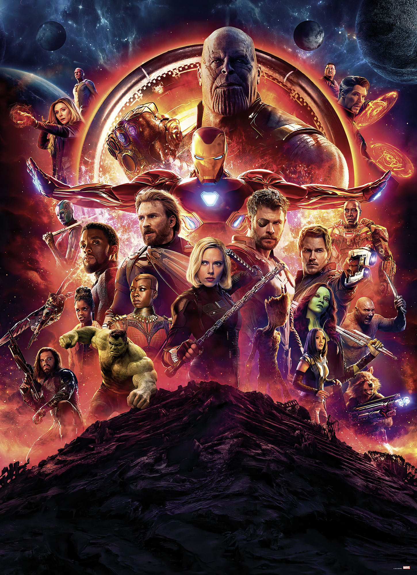 Komar Fototapete "Avengers-Infinity-War-Movie-Poster - Größe 184 x 254 cm" bedruckt glatt Kinderzimmer Komar Fototapete "Avengers-Infinity-War-Movie-Poster - Größe 184 x 254 cm" bedruckt glatt Kinderzimmer von Komar