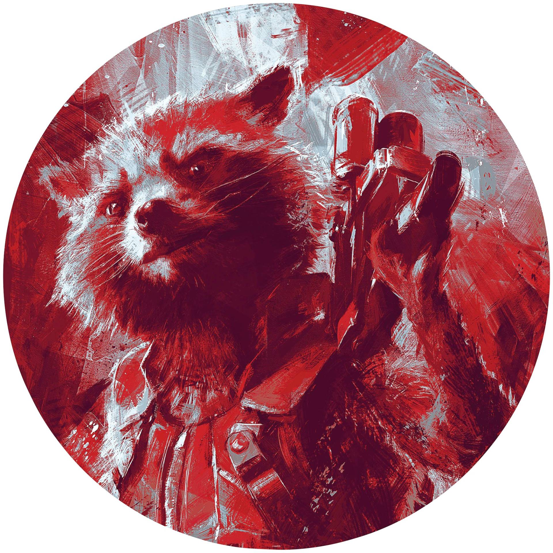 Komar Fototapete "Avengers Painting Rocket Raccoon" von Komar