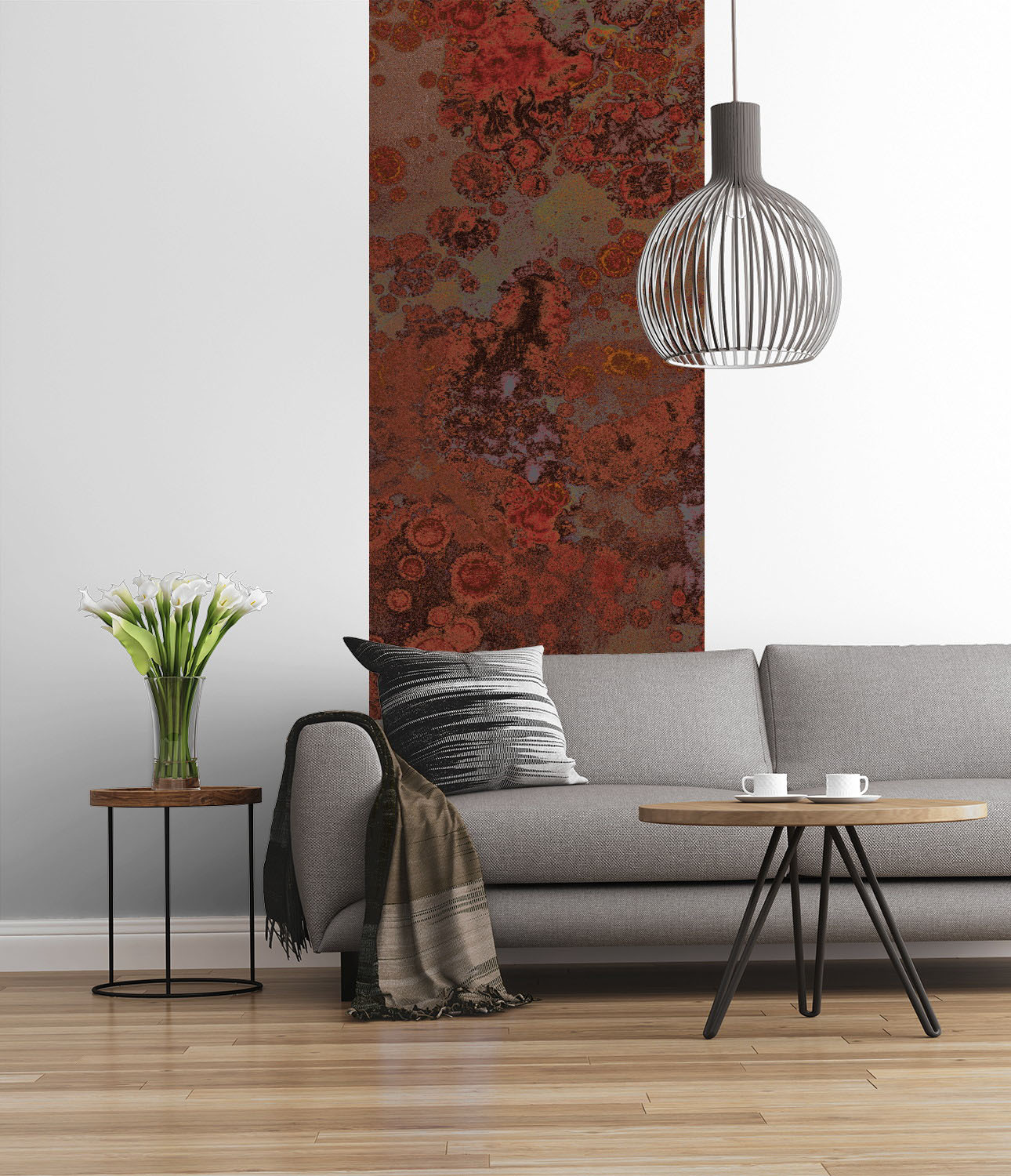 Komar Fototapete "Digitaldruck Vlies - Patina - Größe 100 x 280 cm" bedruckt glatt Wohnzimmer, Schlafzimmer von Komar