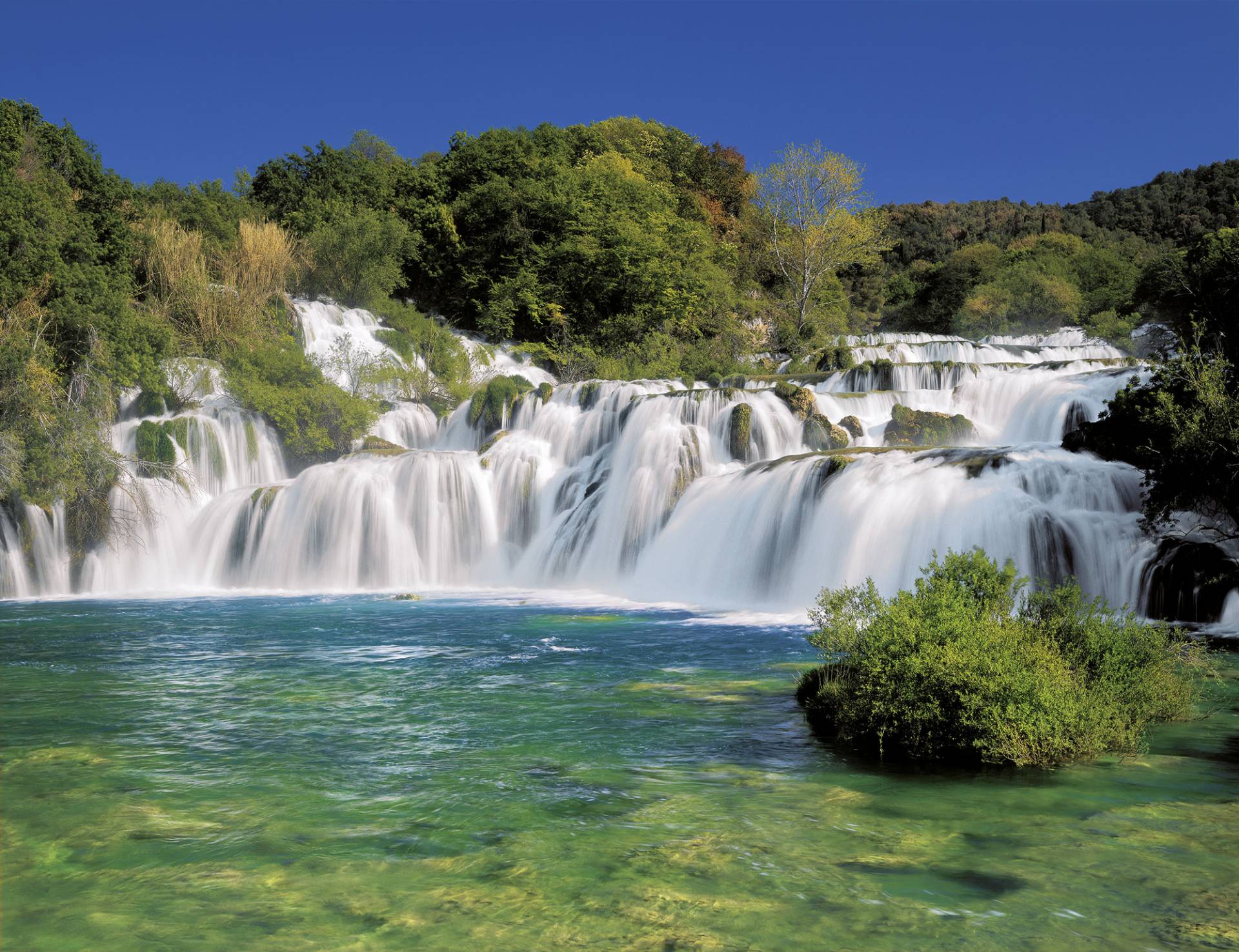 Komar Fototapete "Krka Falls" von Komar