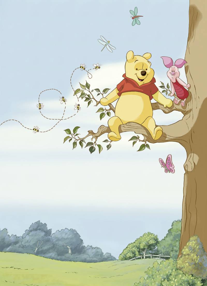 Komar Fototapete "Winnie Pooh Tree" von Komar