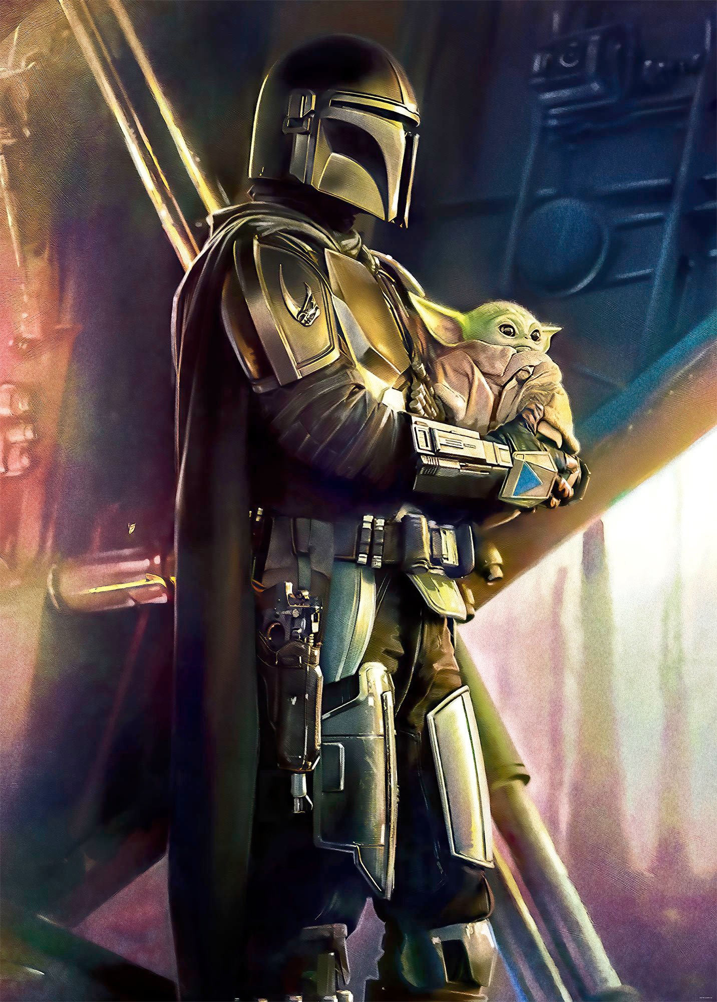 Komar Vliestapete "Mandalorian Savior" von Komar