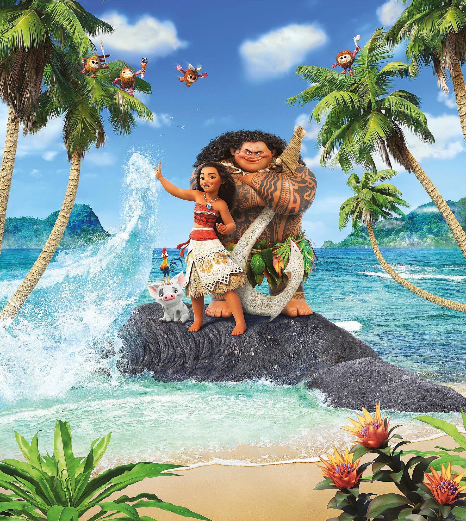 Komar Vliestapete "Moana Beach" von Komar