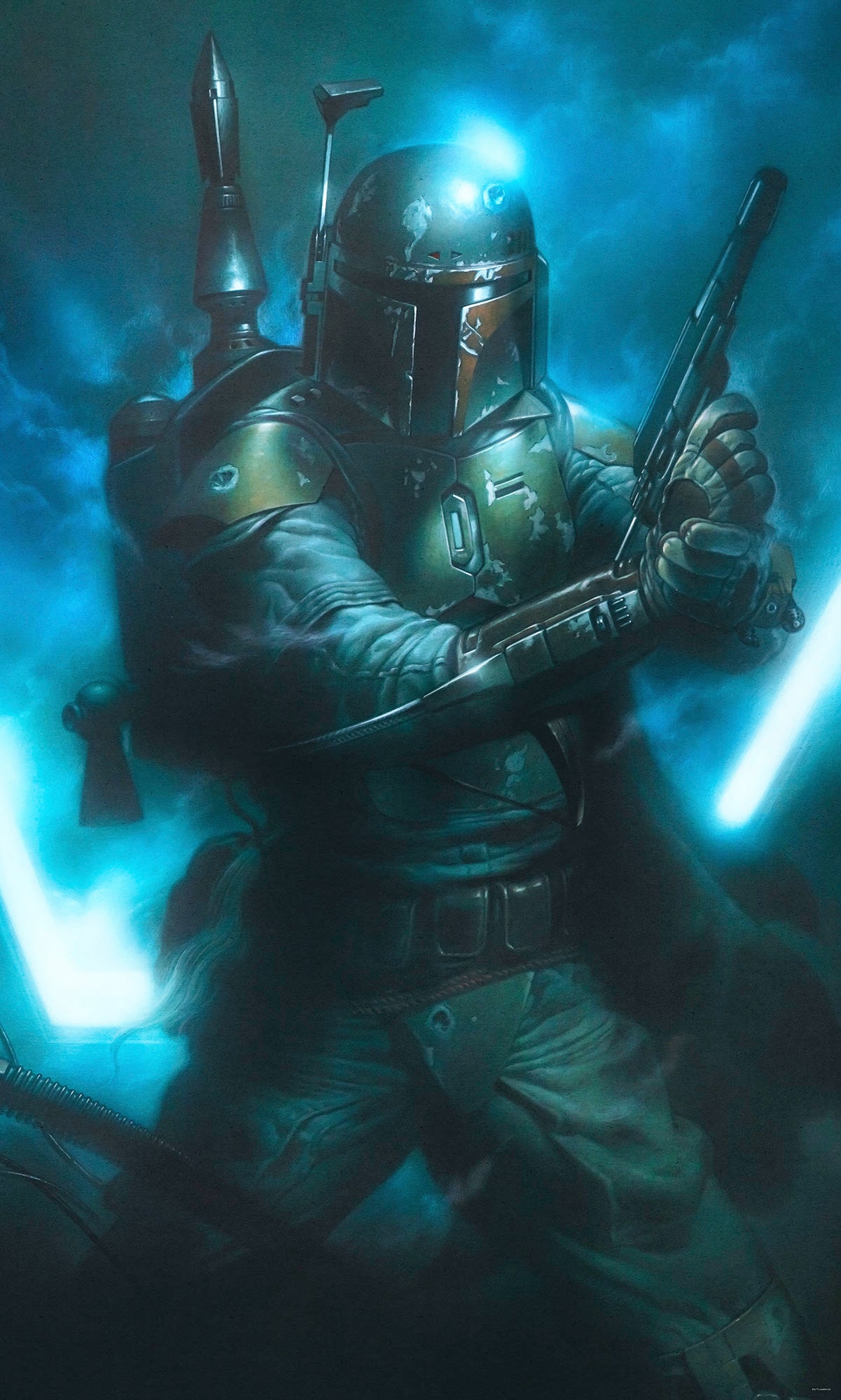 Komar Vliestapete "Star Wars Classic Bounty Hunter" von Komar