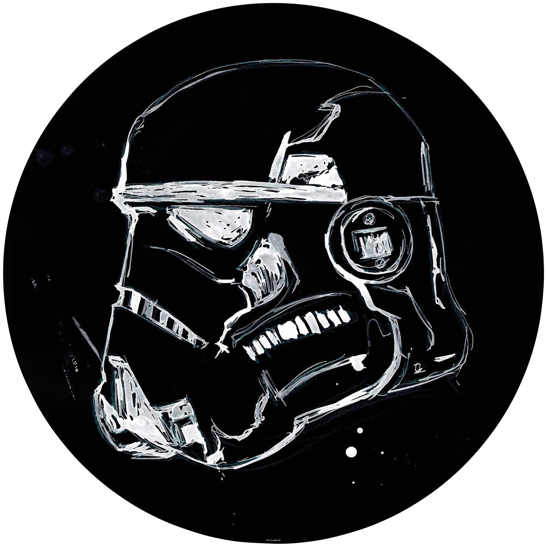 Komar Fototapete "Star Wars Ink Stormtrooper" von Komar