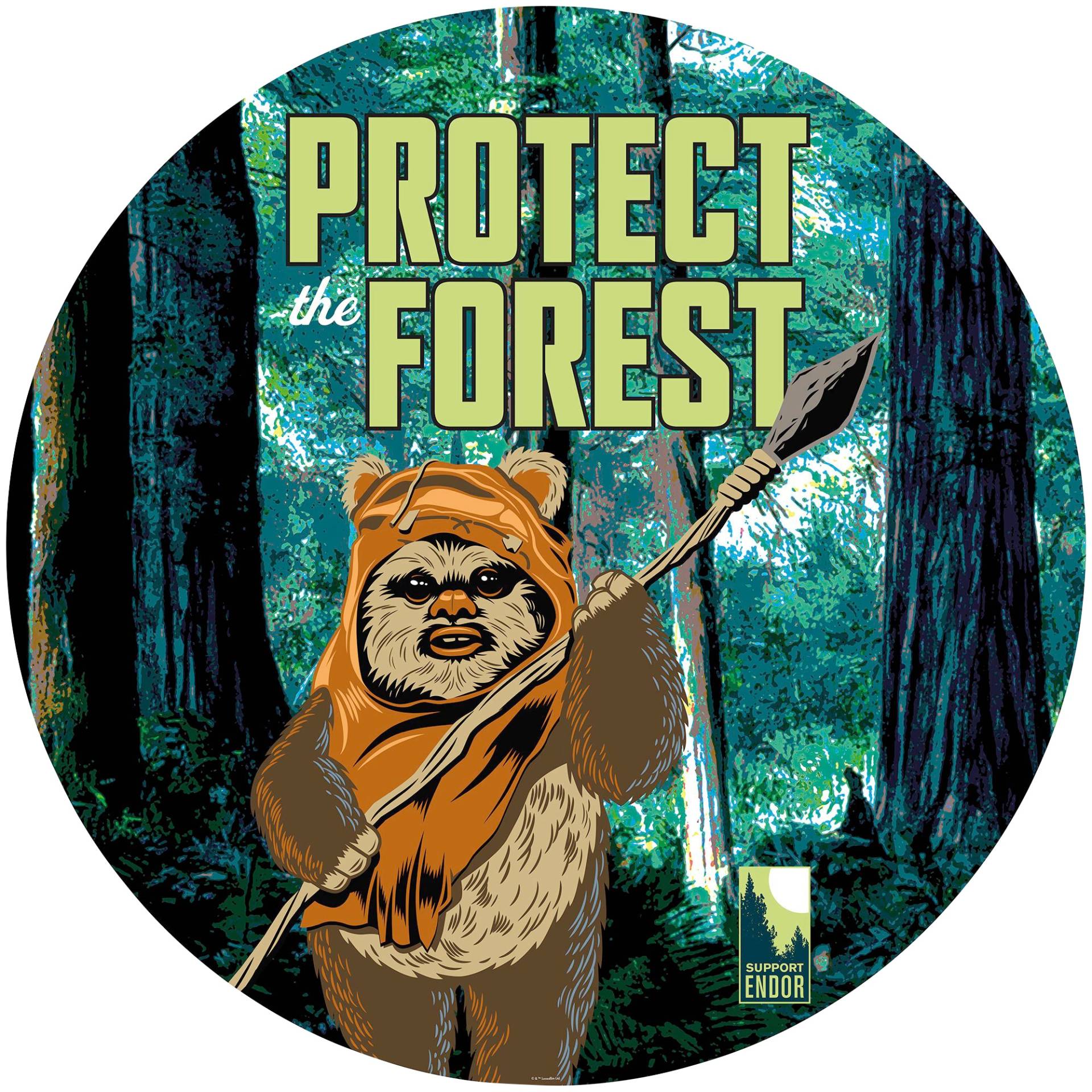 Komar Fototapete "Star Wars Protect the Forest" von Komar