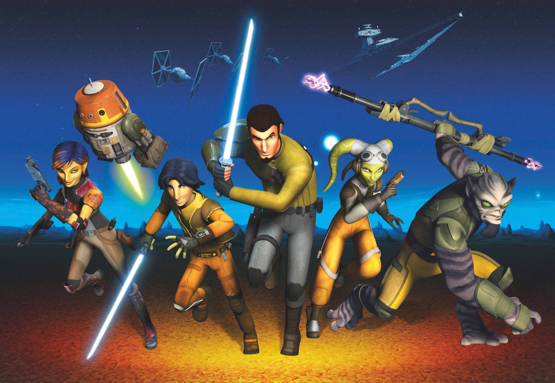 Komar Fototapete "Star Wars Rebels Run" von Komar