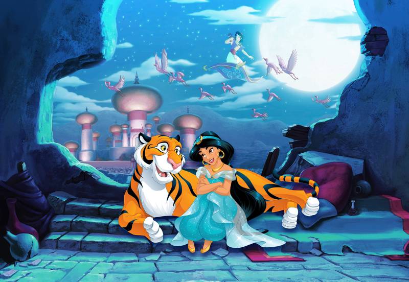Komar Fototapete "Waiting for Aladdin - Größe 368 x 254 cm" bedruckt glatt Kinderzimmer Komar Fototapete "Waiting for Aladdin - Größe 368 x 254 cm" bedruckt glatt Kinderzimmer von Komar