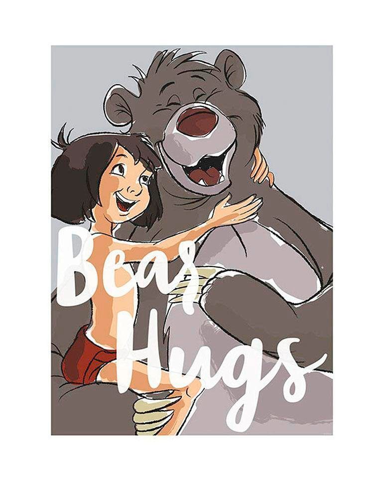 Komar Poster "Bear Hug", Disney, (1 St.) von Komar