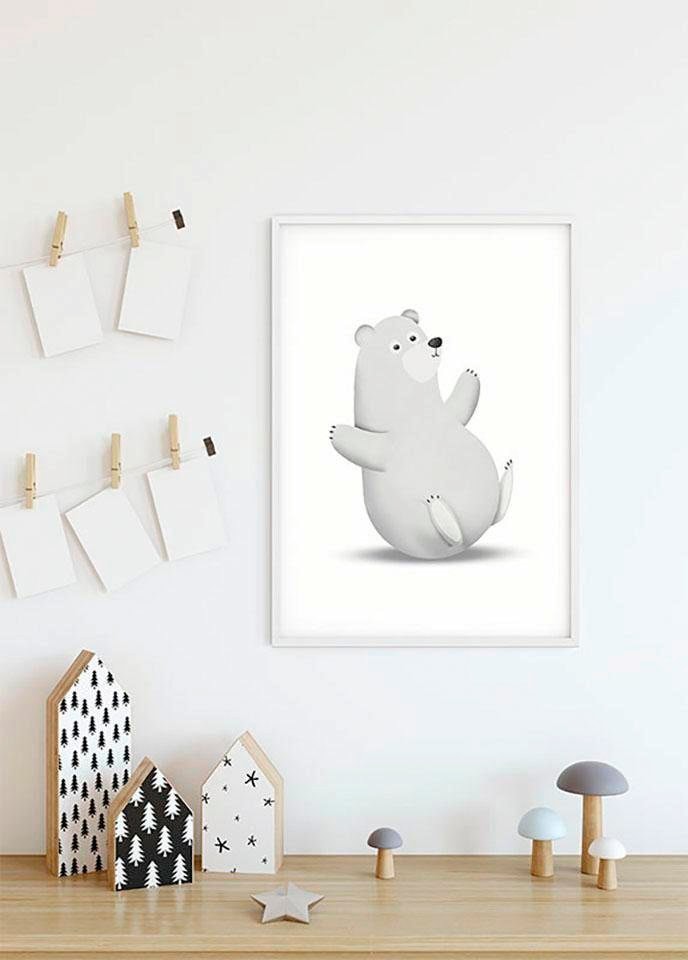 Komar Poster "Cute Animal Polar Bear", Tiere, (1 St.) von Komar