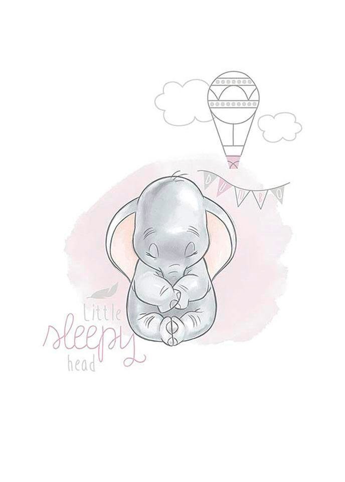 Komar Poster "Dumbo Sleepy", Disney, (1 St.) von Komar