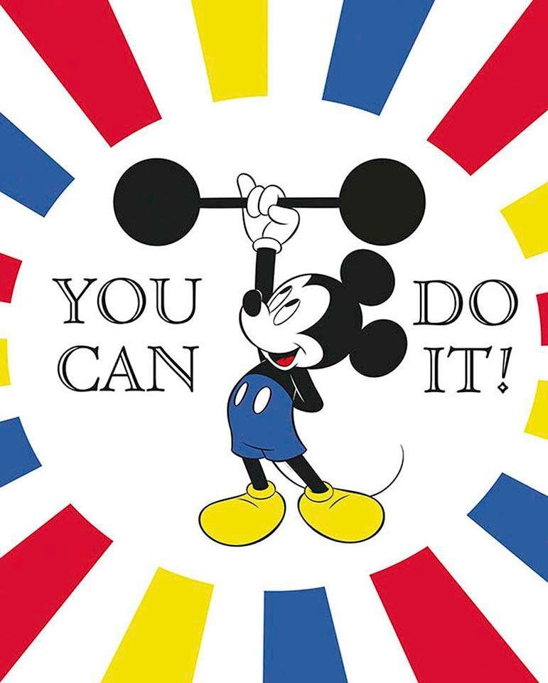 Komar Poster "Mickey Mouse Do it", Disney, (1 St.) von Komar