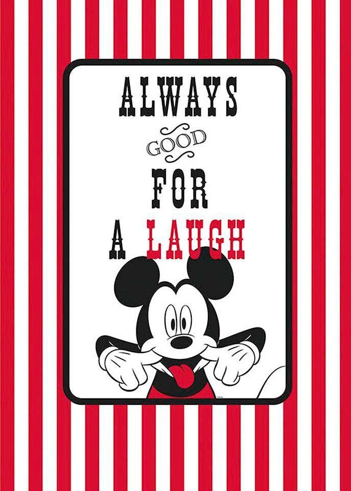 Komar Poster "Mickey Mouse Laugh", Disney, (1 St.) von Komar