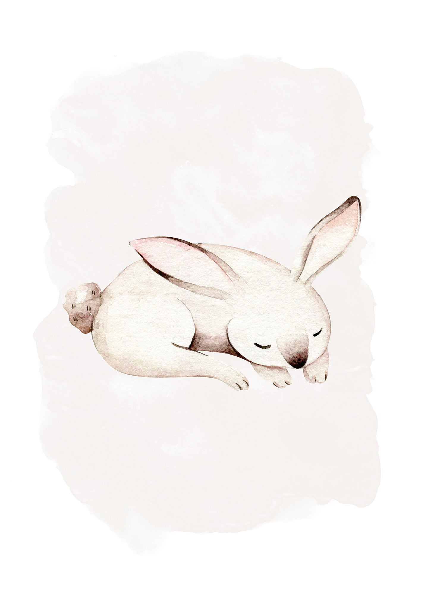 Komar Poster "Sleepy Bunny", (1 St.) von Komar