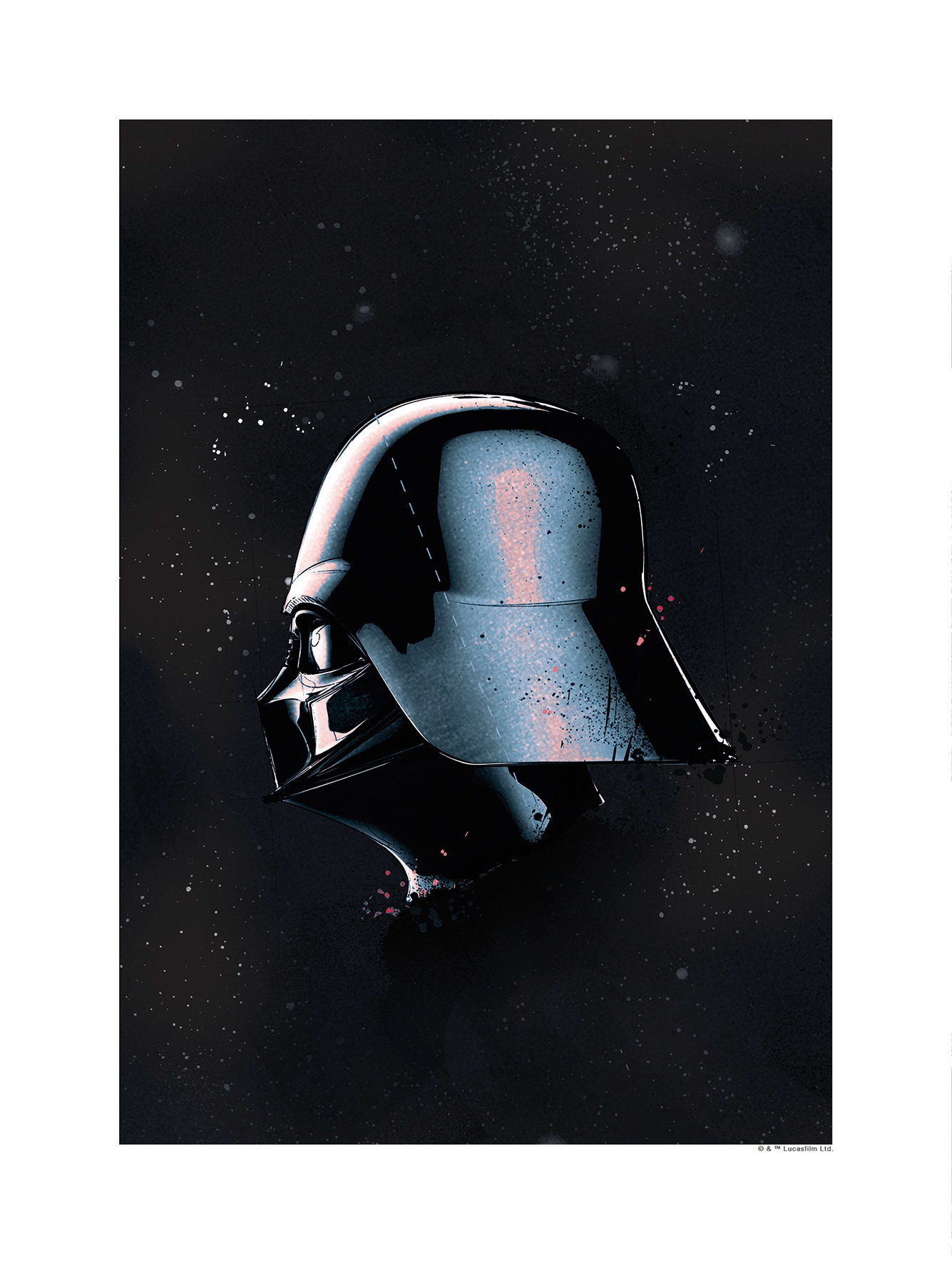 Komar Poster "Star Wars Classic Helmets Vader", Star Wars, (1 St.) von Komar