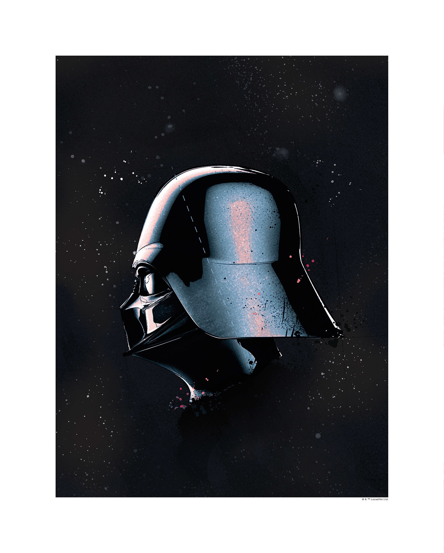 Komar Poster "Star Wars Classic Helmets Vader", Star Wars, (1 St.) von Komar