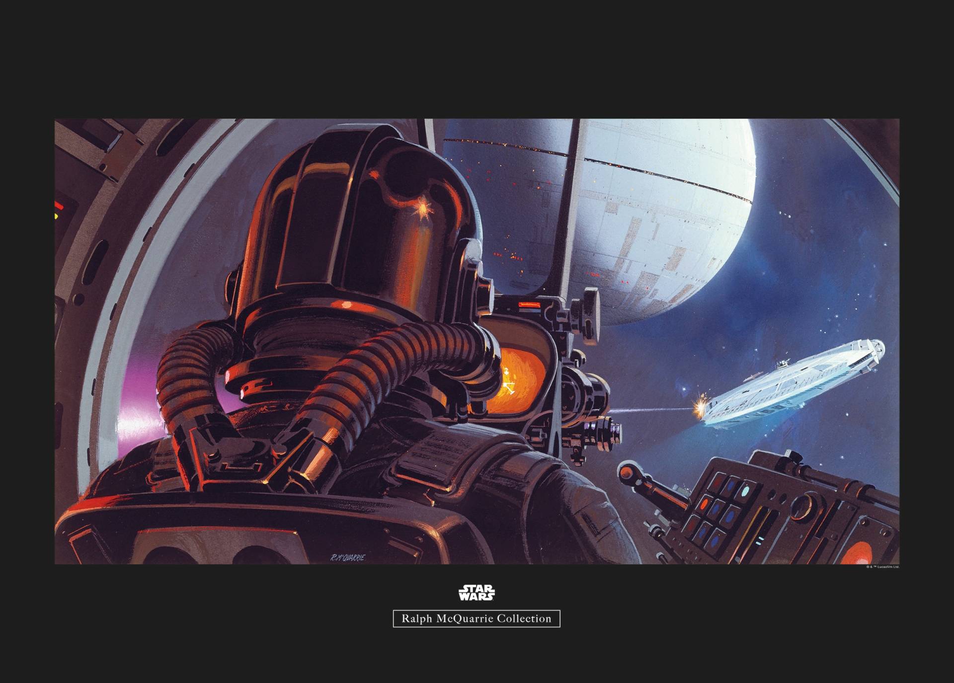 Komar Poster "Star Wars Classic RMQ TIE-Fighter Pilot", Star Wars, (1 St.) von Komar