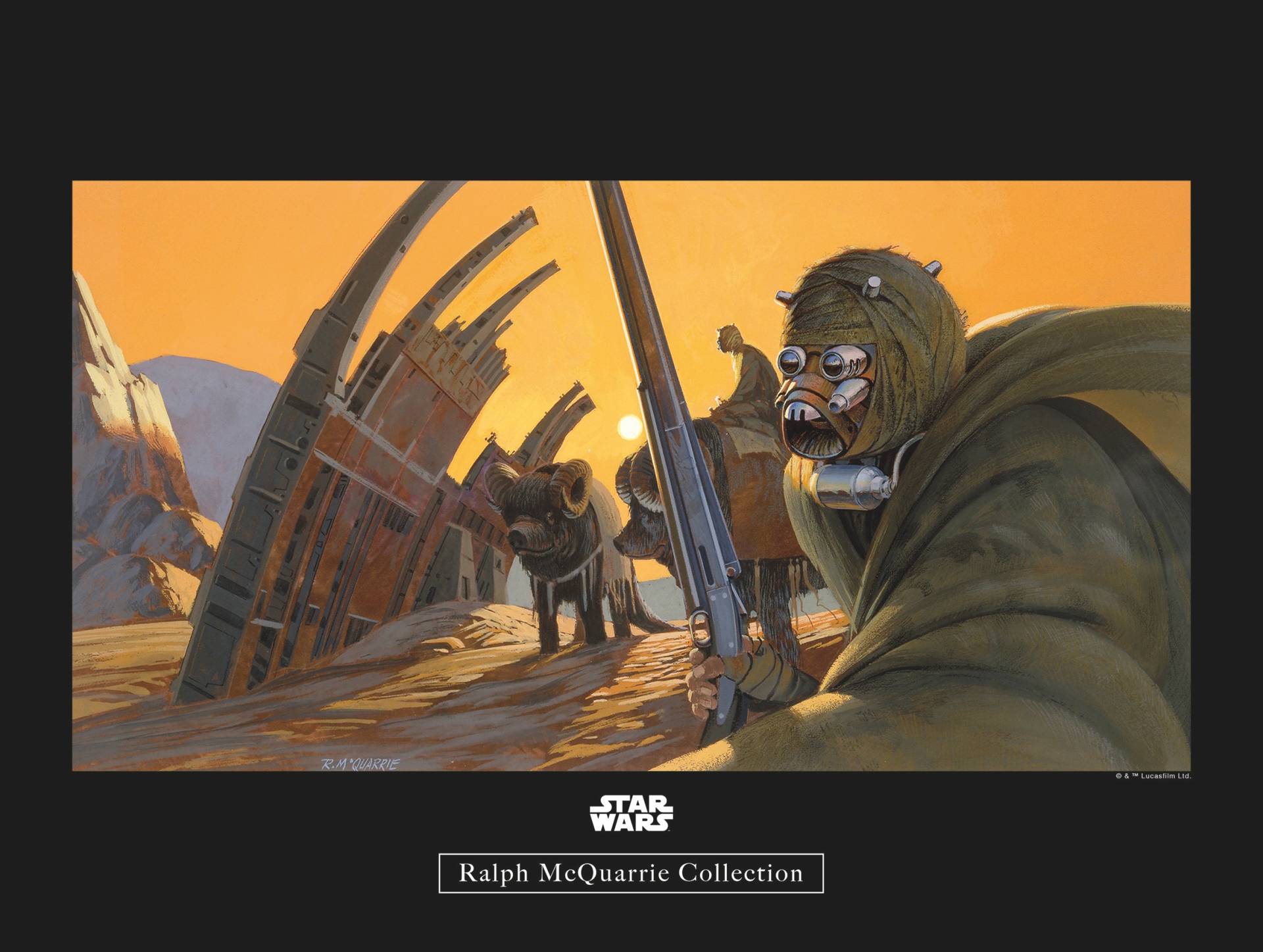 Komar Poster "Star Wars Classic RMQ Tusken", Star Wars, (1 St.) von Komar