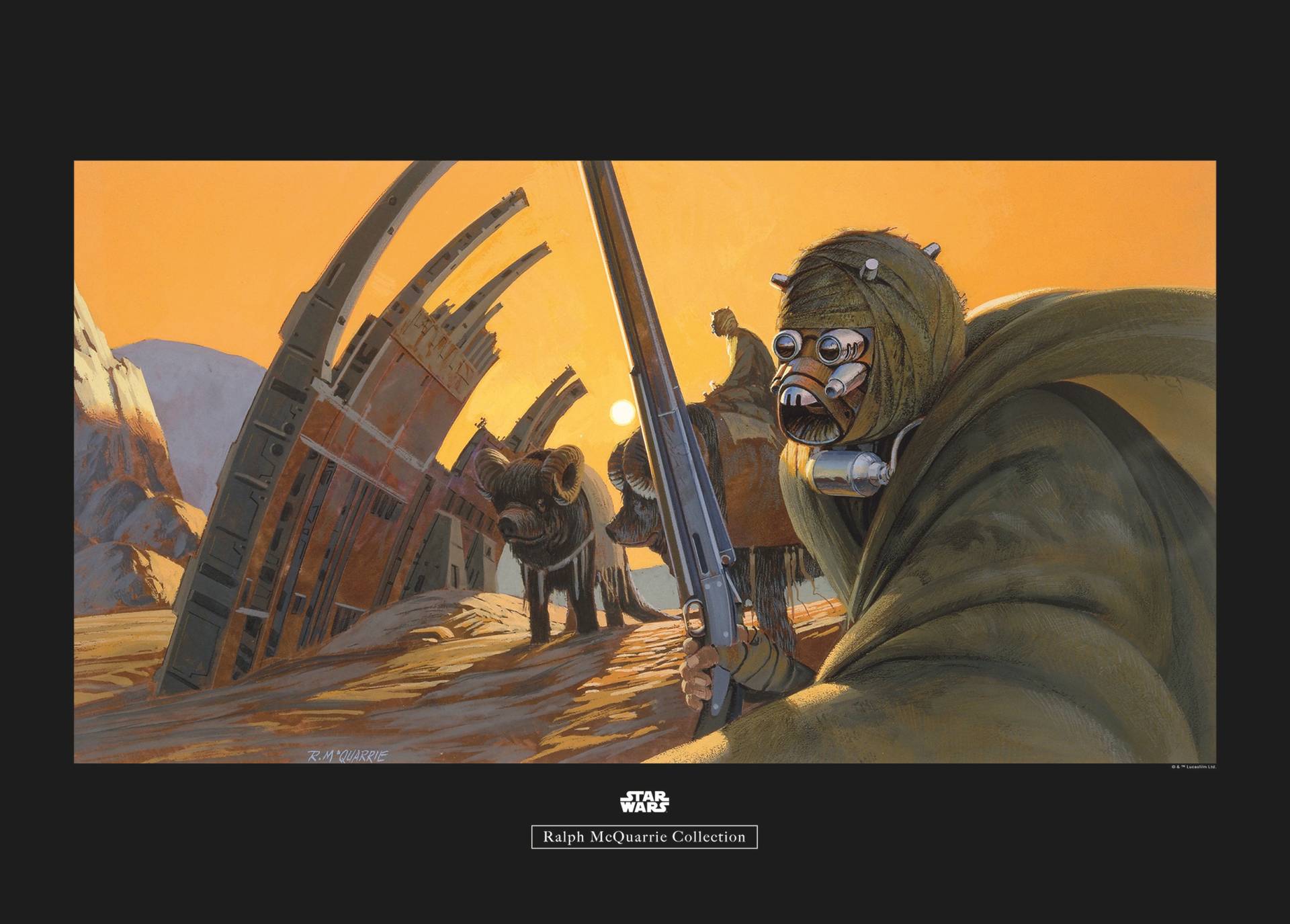 Komar Poster "Star Wars Classic RMQ Tusken", Star Wars, (1 St.) von Komar