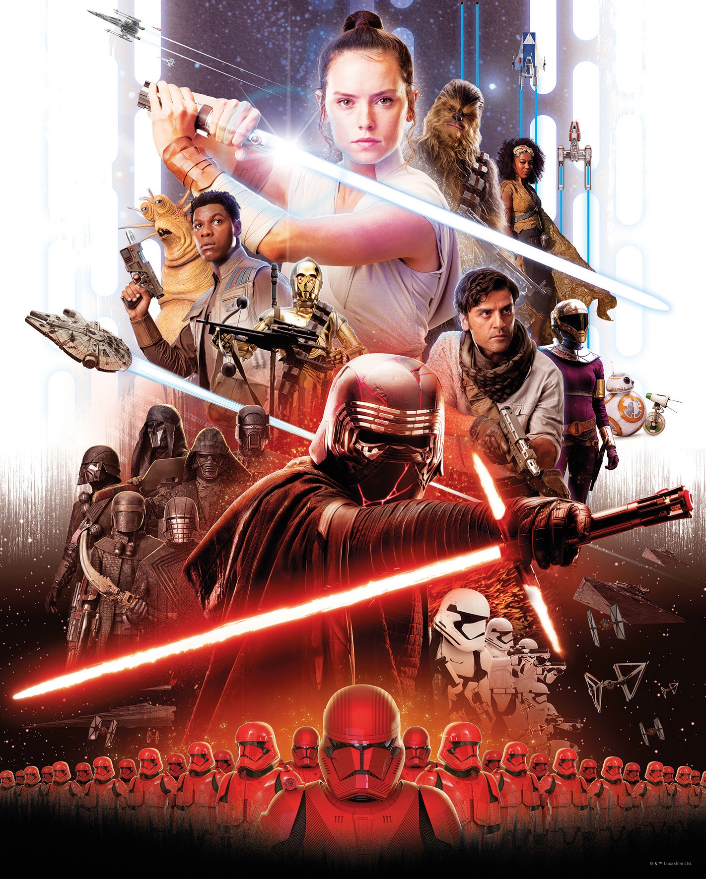 Komar Poster "Star Wars Movie Poster Rey", Star Wars, (1 St.) von Komar