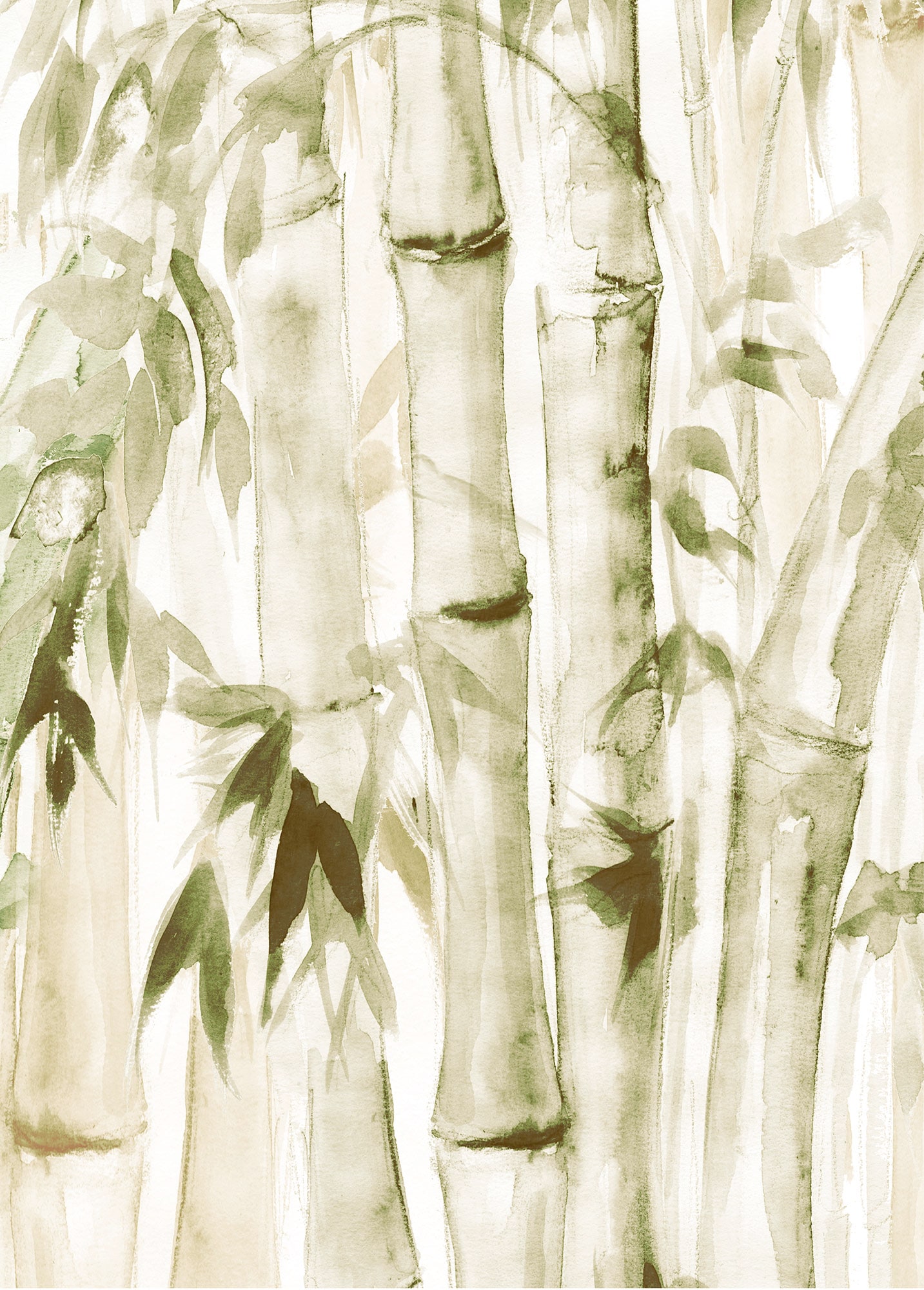 Komar Poster "Wild Bamboo", (1 St.) von Komar