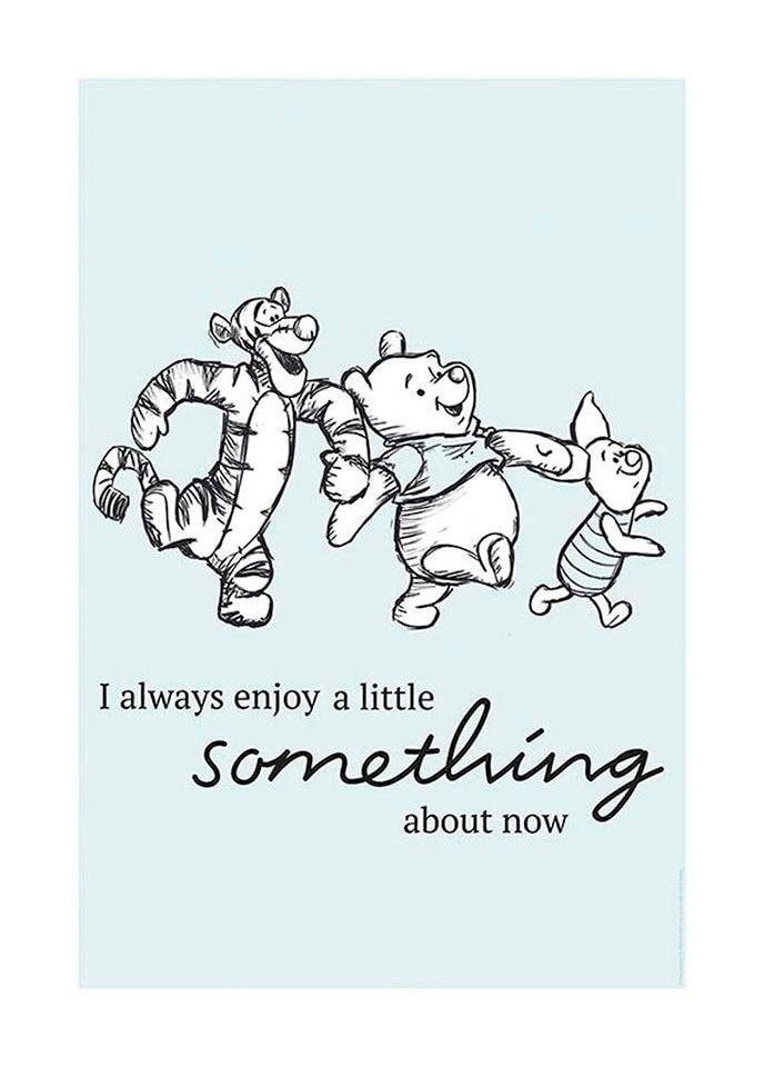 Komar Poster "Winnie Pooh Little Something", Disney, (1 St.) von Komar