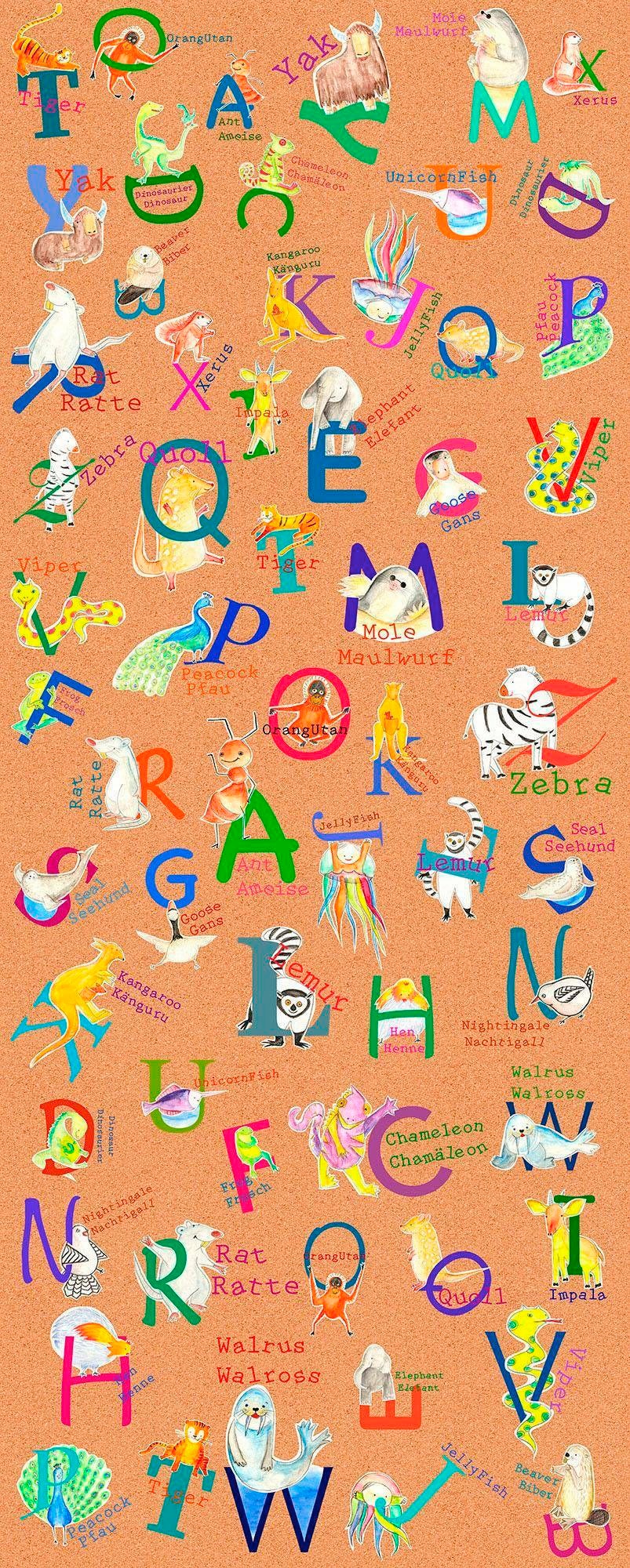 Komar Vliestapete (Breite x Höhe), Vliestapete, 100 cm Bahnbreite von Komar