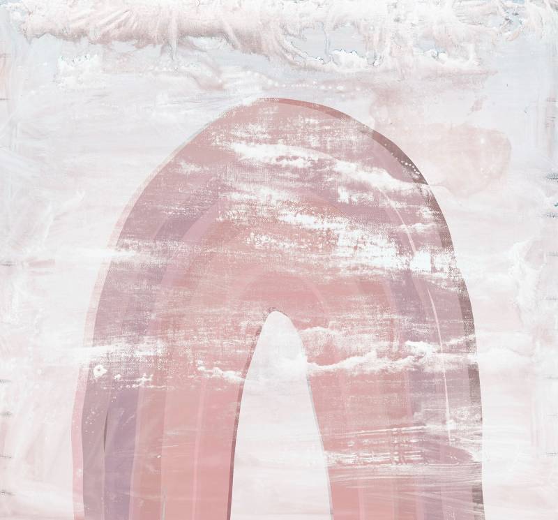 Komar Vliestapete "Digitaldruck Vlies - Arcobaleno - Größe 300 x 280 cm" bedruckt glatt Wohnzimmer, Schlafzimmer von Komar