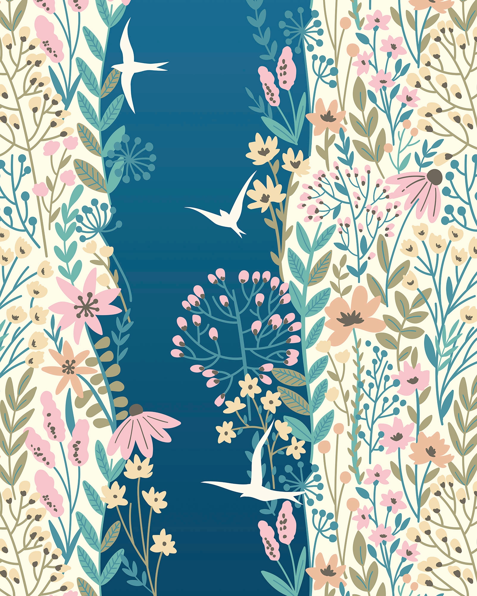 Komar Vliestapete "Digitaldruck Vlies - Canyon of Dreams - Größe 200 x 250 cm" bedruckt glatt Wohnzimmer, Schlafzimmer von Komar