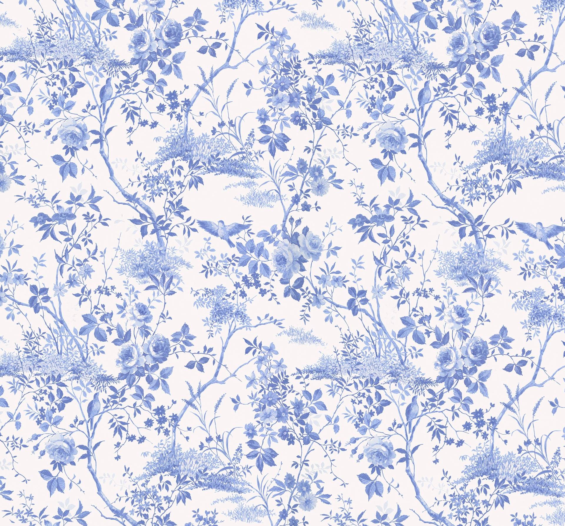 Komar Vliestapete "Digitaldruck Vlies - Charming Bloom - Größe 300 x 280 cm", bedruckt, Wohnzimmer, Schlafzimmer von Komar