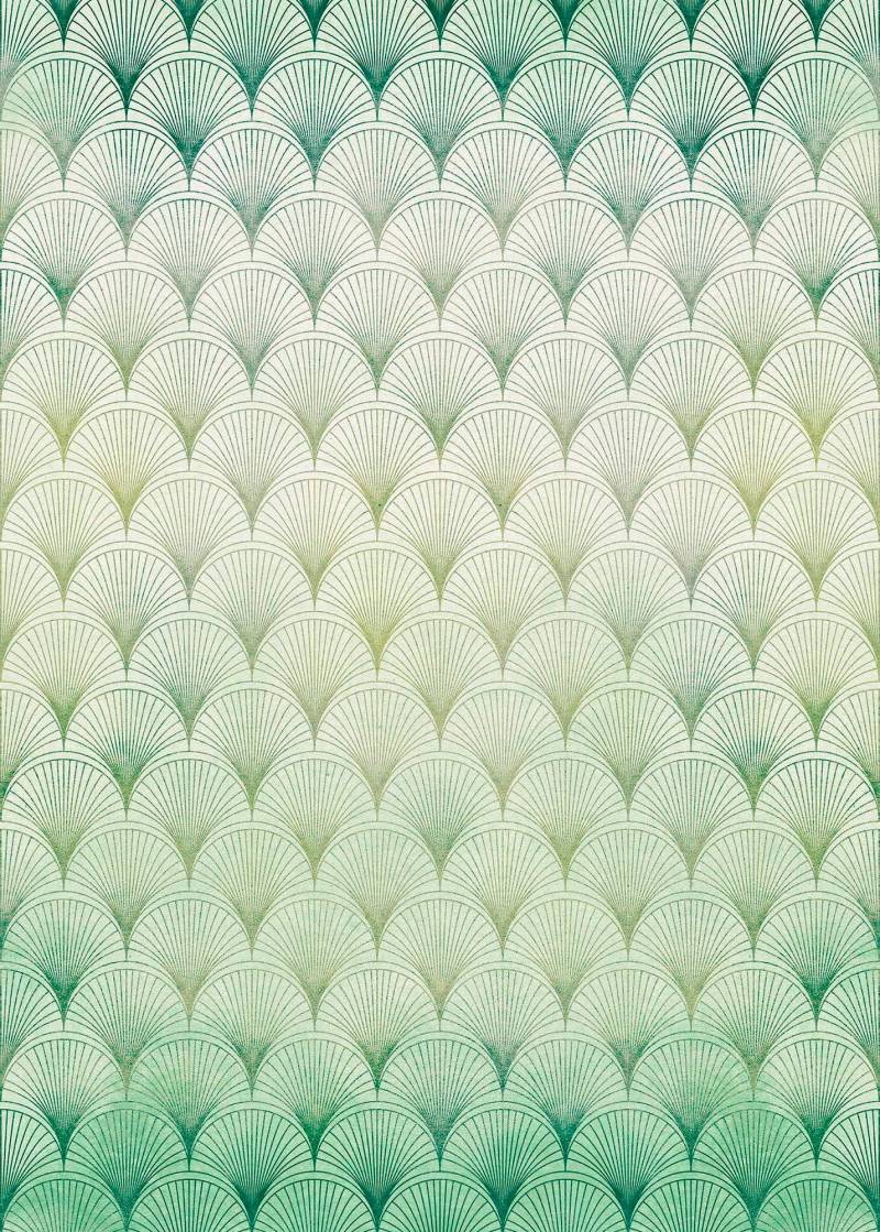 Komar Vliestapete "Digitaldruck Vlies - Écailles - Größe 200 x 280 cm" bedruckt glatt Wohnzimmer, Schlafzimmer von Komar