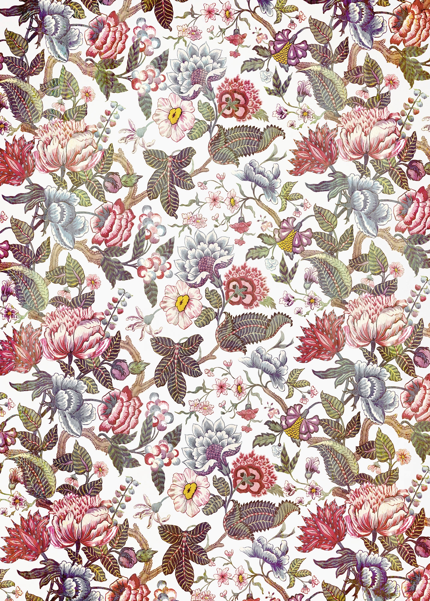 Komar Vliestapete "Digitaldruck Vlies - Fleurs de Rêve - Größe 200 x 280 cm" bedruckt glatt Wohnzimmer, Schlafzimmer von Komar