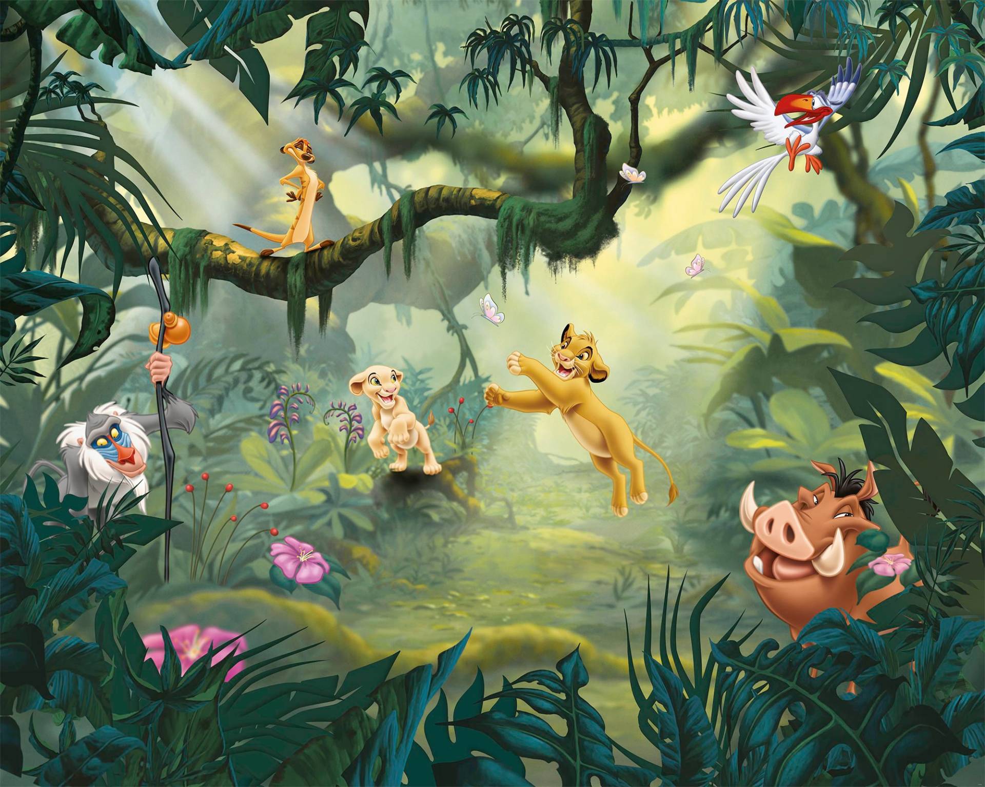 Komar Vliestapete "Digitaldruck Vlies - Lion King Hakuna Matata - Größe 350 x 280 cm", bedruckt, Kinderzimmer Komar Vliestapete "Digitaldruck Vlies - Lion King Hakuna Matata - Größe 350 x 280 cm", bedruckt, Kinderzimmer von Komar