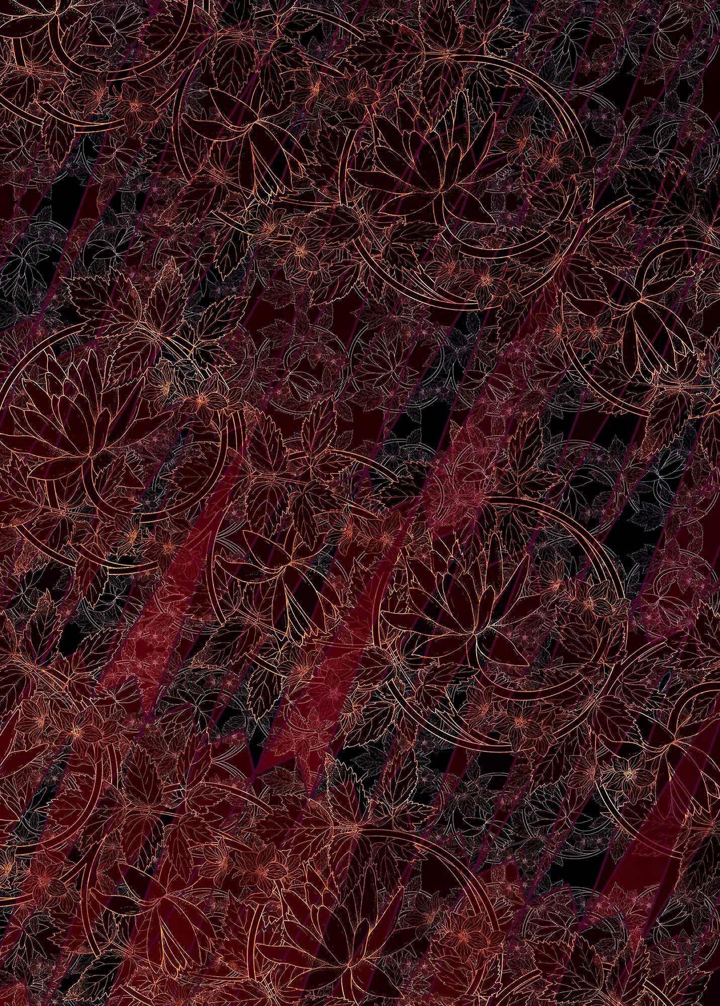 Komar Vliestapete "Digitaldruck Vlies - Lotus - Größe 200 x 280 cm" bedruckt glatt Wohnzimmer, Schlafzimmer von Komar