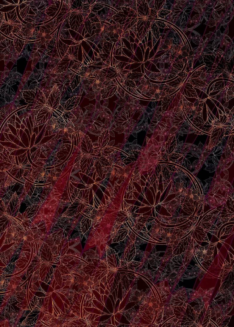 Komar Vliestapete "Digitaldruck Vlies - Lotus - Größe 200 x 280 cm" bedruckt glatt Wohnzimmer, Schlafzimmer von Komar