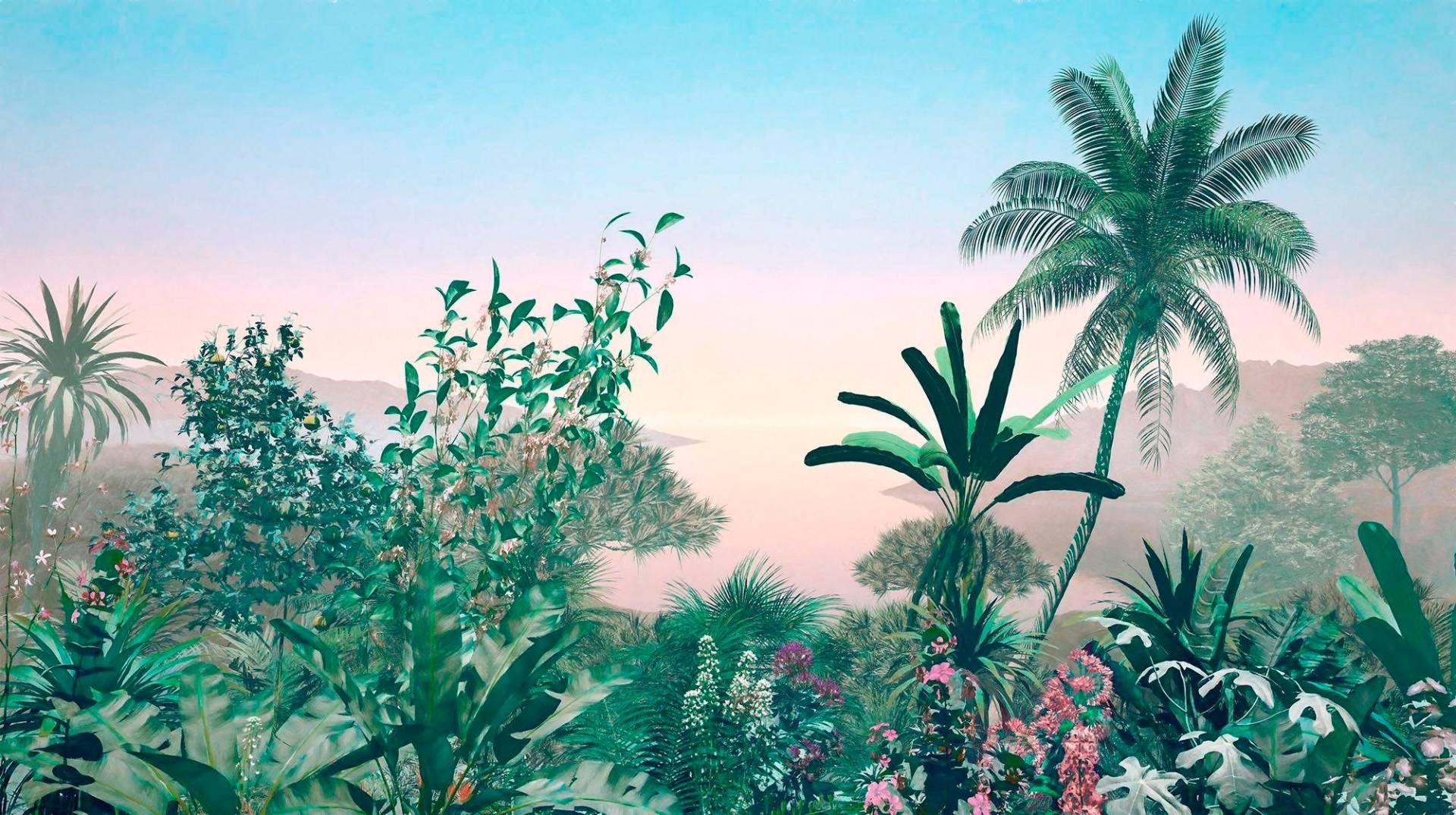 Komar Vliestapete "Digitaldruck Vlies - Matin - Größe 500 x 280 cm" bedruckt glatt Wohnzimmer, Schlafzimmer von Komar