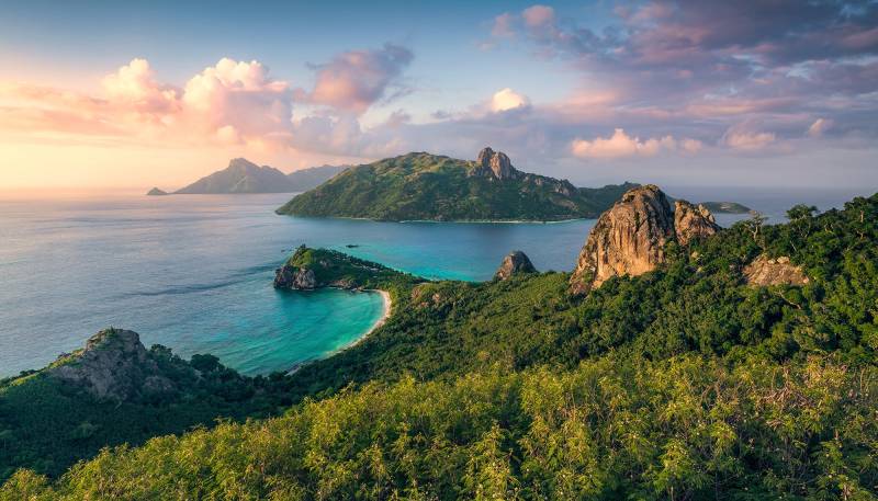 Komar Vliestapete "Digitaldruck Vlies - Monkey Island - Größe 350 x 200 cm" bedruckt glatt Wohnzimmer, Schlafzimmer von Komar