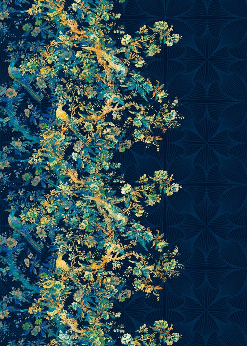 Komar Vliestapete "Digitaldruck Vlies - Nocturne - Größe 200 x 280 cm" bedruckt glatt Wohnzimmer, Schlafzimmer von Komar