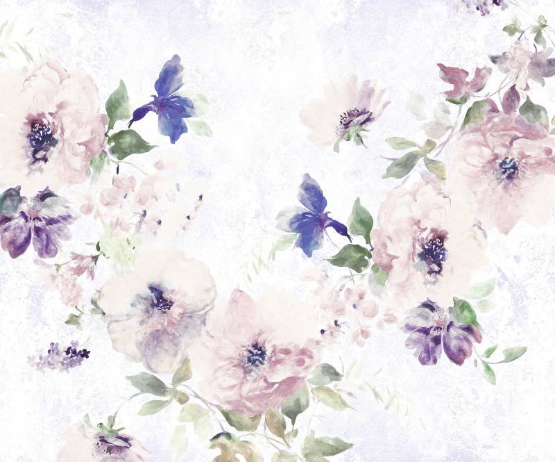 Komar Vliestapete "Digitaldruck Vlies - Poema - Größe 300 x 250 cm" bedruckt glatt Wohnzimmer, Schlafzimmer von Komar