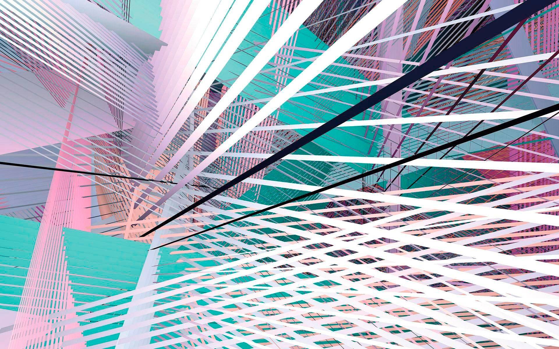 Komar Vliestapete "Digitaldruck Vlies - Space Grid Spring - Größe 400 x 250 cm", bedruckt, Wohnzimmer, Schlafzimmer Komar Vliestapete "Digitaldruck Vlies - Space Grid Spring - Größe 400 x 250 cm", bedruckt, Wohnzimmer, Schlafzimmer von Komar