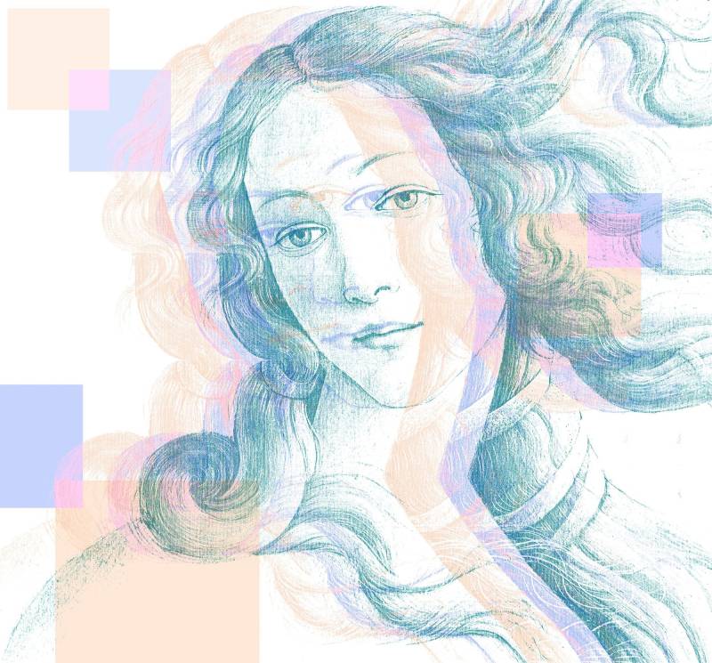 Komar Vliestapete "Digitaldruck Vlies - Venus - Größe 300 x 280 cm" bedruckt glatt Kinderzimmer von Komar