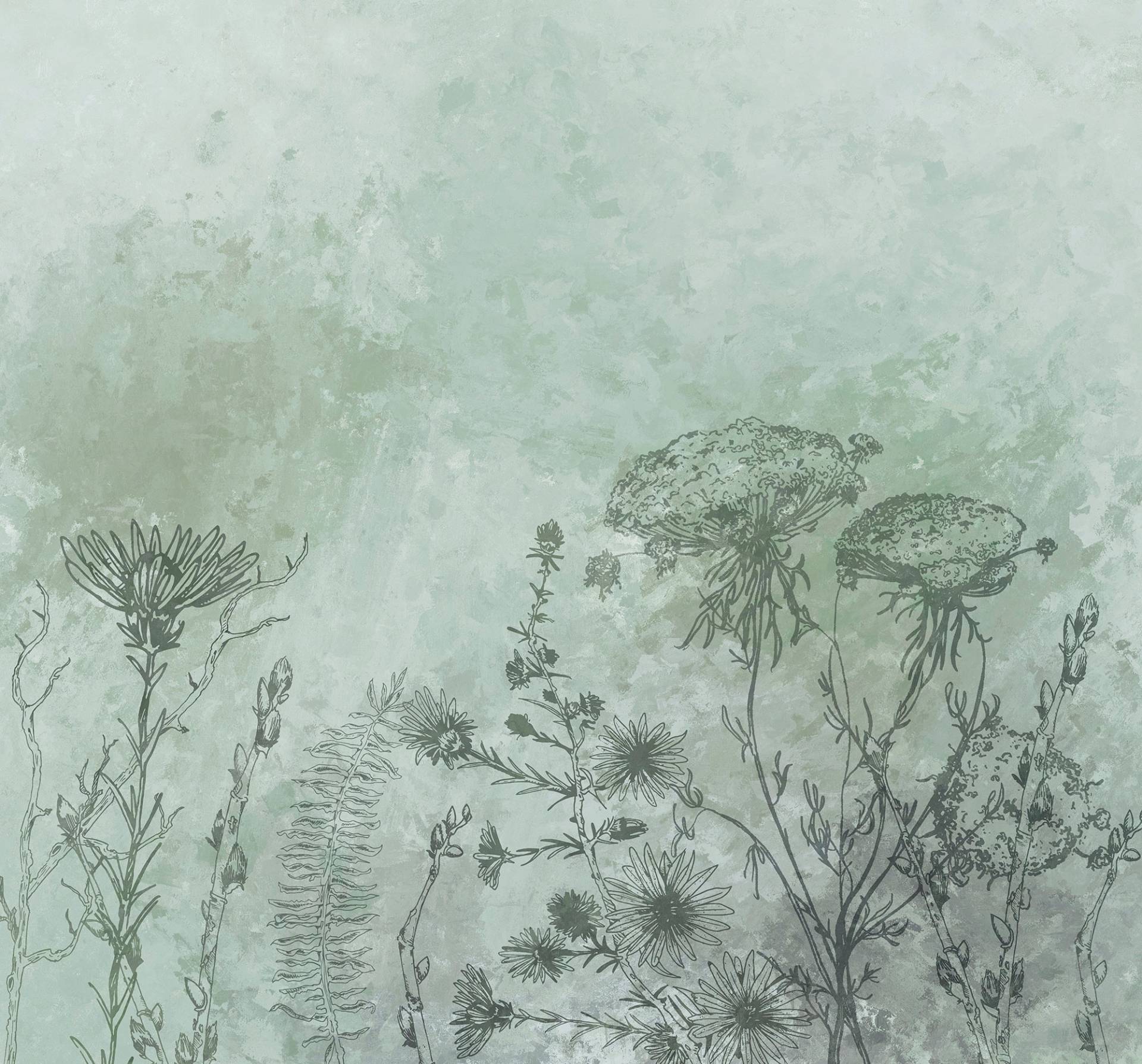 Komar Vliestapete "Digitaldruck Vlies - Whiff - Größe 300 x 280 cm" bedruckt glatt Wohnzimmer, Schlafzimmer von Komar