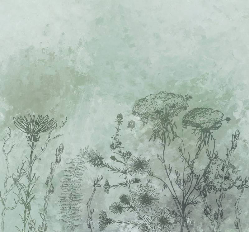 Komar Vliestapete "Digitaldruck Vlies - Whiff - Größe 300 x 280 cm" bedruckt glatt Wohnzimmer, Schlafzimmer von Komar