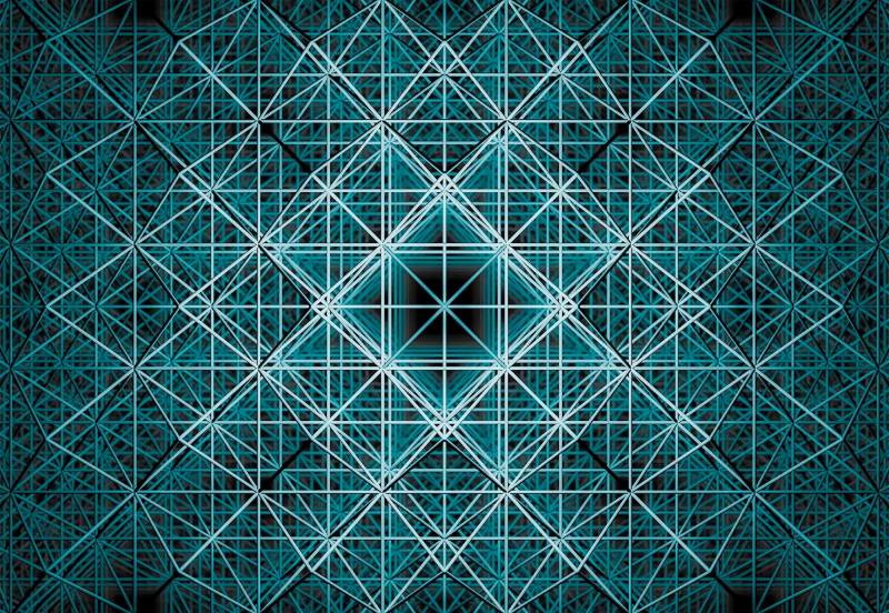 Komar Vliestapete "Vlies - Matrix - Größe 368 x 248 cm" bedruckt glatt Wohnzimmer, Schlafzimmer von Komar