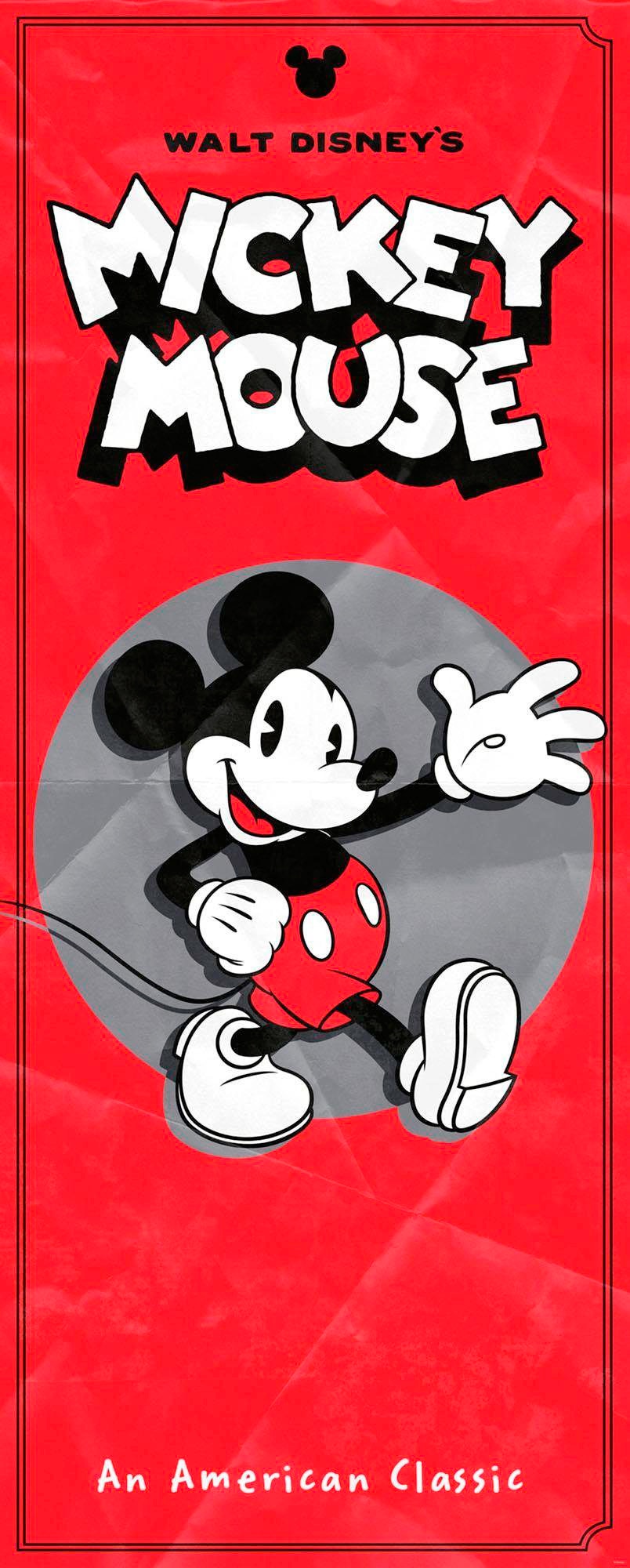 Komar Vliestapete "Mickey American Classic" von Komar