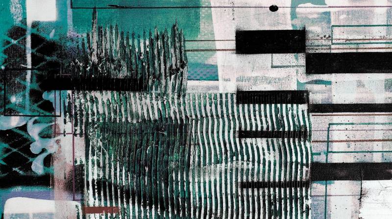 Komar Vliestapete "Digitaldruck Vlies - Fringe Upswept - Größe 500 x 280 cm" bedruckt glatt Wohnzimmer, Schlafzimmer von Komar