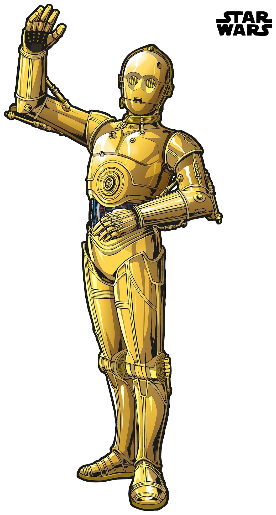 Komar Vliestapete "Star Wars XXL C-3PO" von Komar